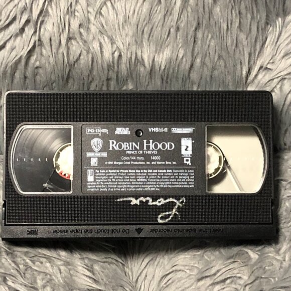 Robin Hood Prince of Thieves (VHS Tape 1991) Kevin Costner VHS - Picture 5 of 5